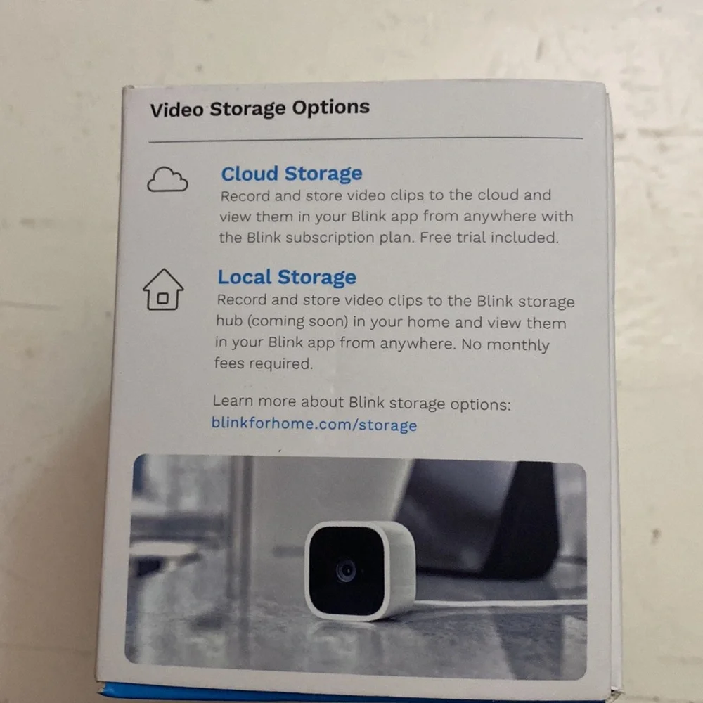 blink single camera